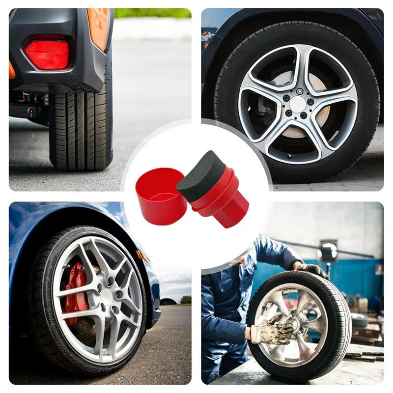 Curved Car Tire Waxing Sponge  - огляд і ціна Wax Applicator Pad