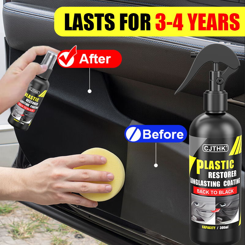 Car Plastic Restorer Back To B - огляд і ціна Leather Cleaner Interior