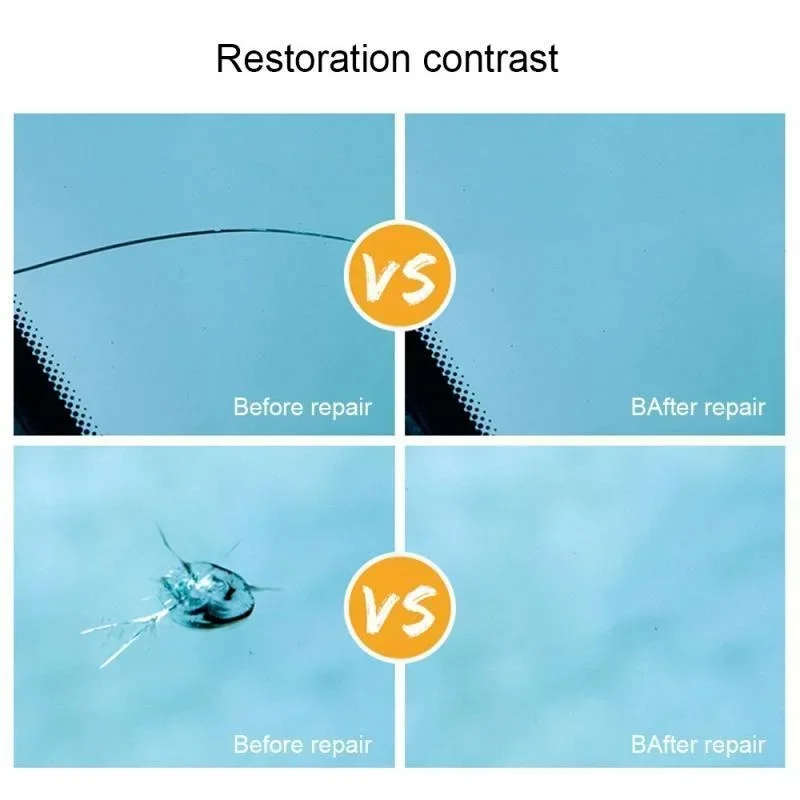 Car Glass Scratch Repair Fluid - огляд і ціна Glass Cleaner Streak