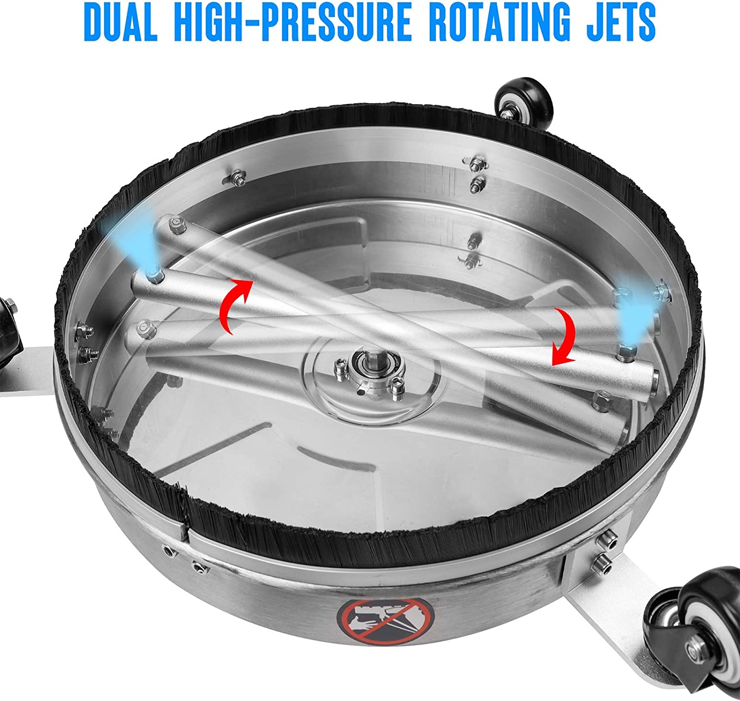 4000PSI 15 Inch Pressure Washe - огляд і ціна Wheel Cleaner Alloy