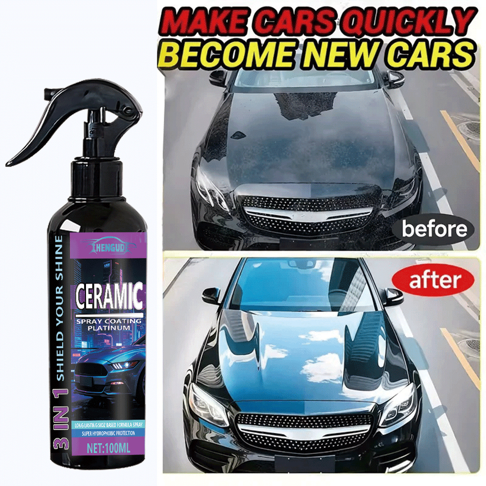 Nano Ceramic Car Coating Spray - огляд і ціна Car Wax Ceramic Coating