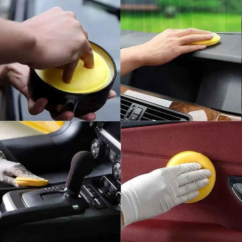 6PCS Car Care Foam Wax Applica - огляд і ціна Wax Applicator Pad
