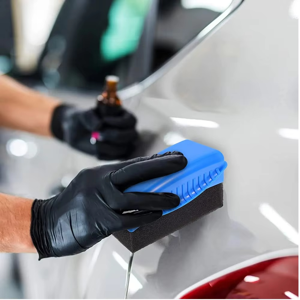Car Wheel Sponge Brushes (w/ o - огляд і ціна Wax Applicator Pad