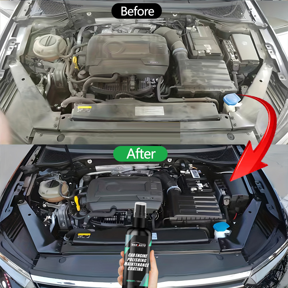 Car Engine Bay Cleaner Restore - огляд і ціна Trim Restorer Plastic