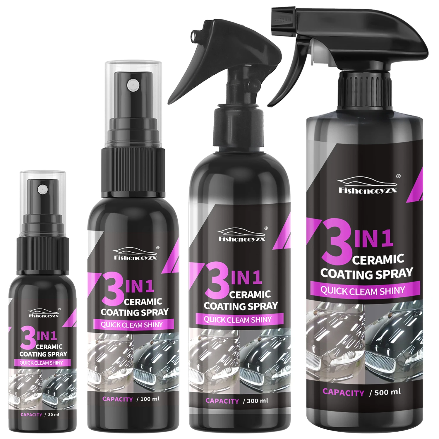 3 in 1 Car Ceramic Liquid Coat - огляд і ціна Car Wax Ceramic Coating