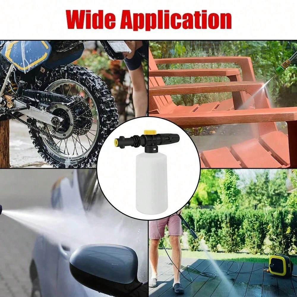 750ML Snow Foam Lance, Adjusta - огляд і ціна Foam Cannon Car Wash