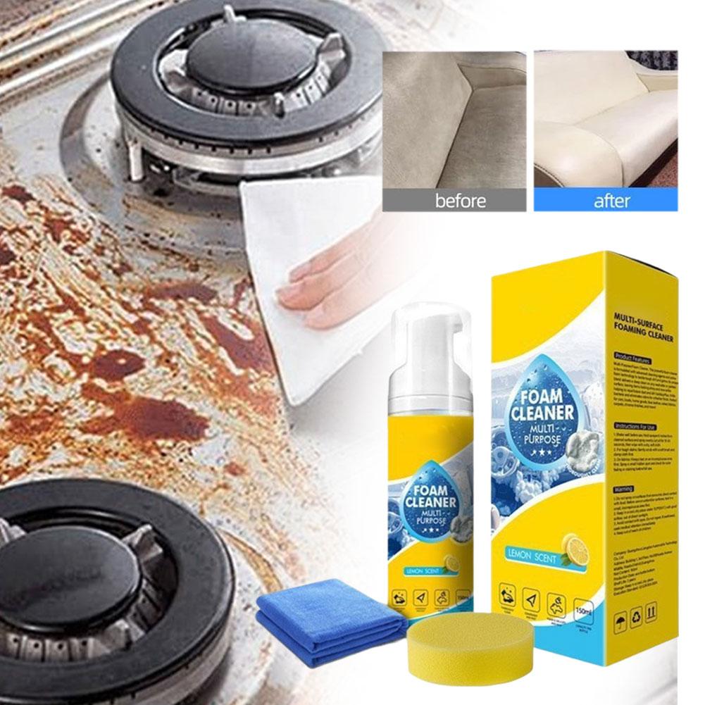 Lemon Scent Foam Cleaner For A - огляд і ціна Interior Detailing Kit