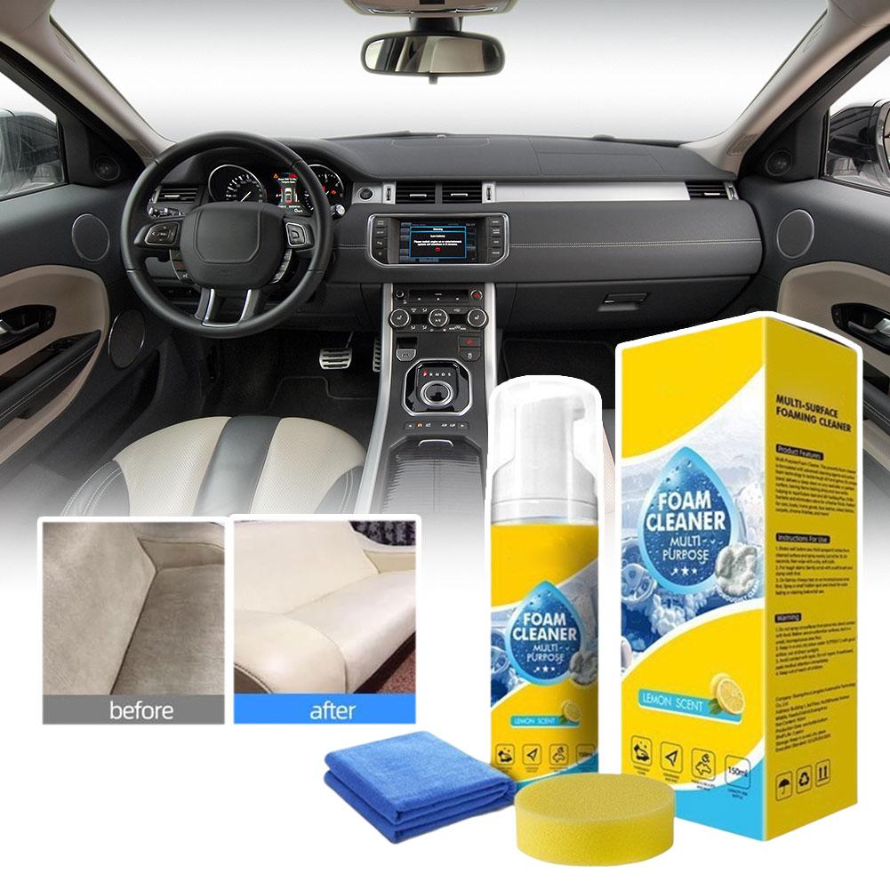 Lemon Scent Foam Cleaner For A - огляд і ціна Interior Detailing Kit