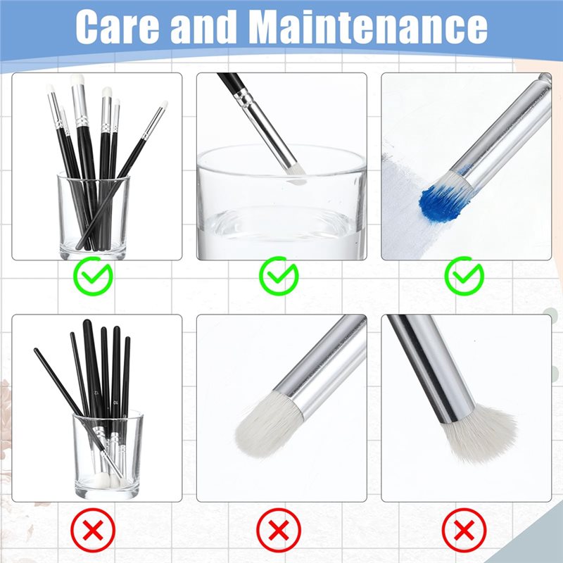 AT02-Professional For Detailed - огляд і ціна Detailing Brush Set