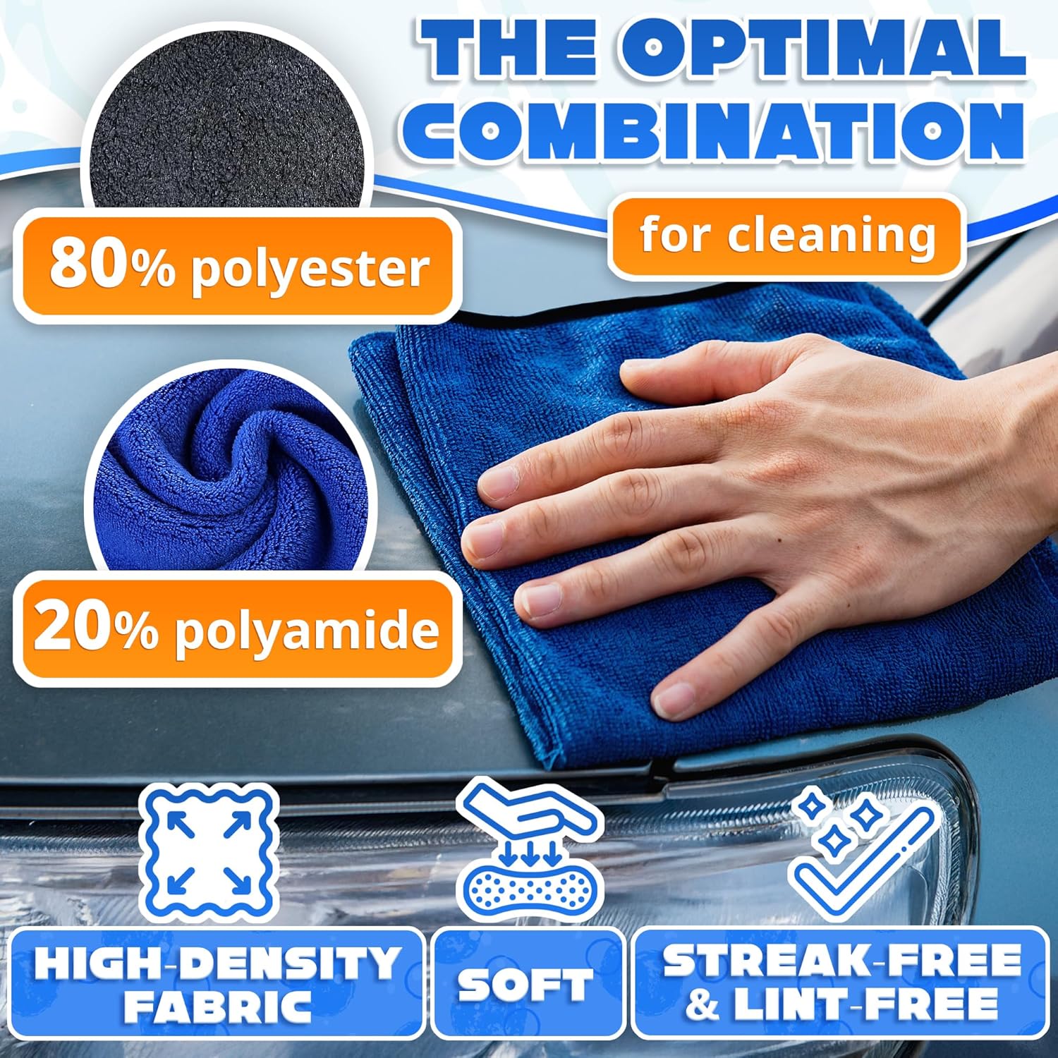 Microfiber Car Cleaning Rags C - огляд і ціна Microfiber Towel Detailing