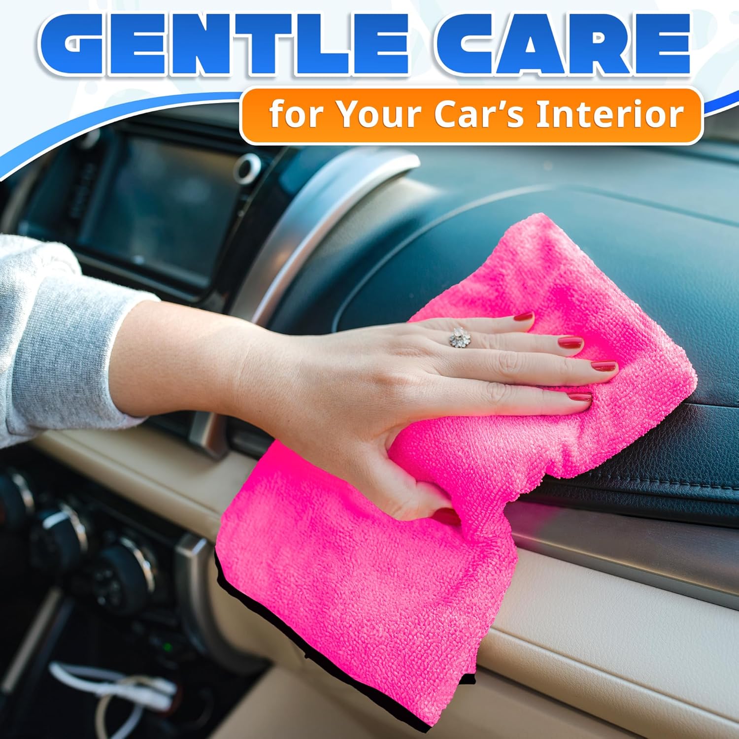Microfiber Car Cleaning Rags C - огляд і ціна Microfiber Towel Detailing