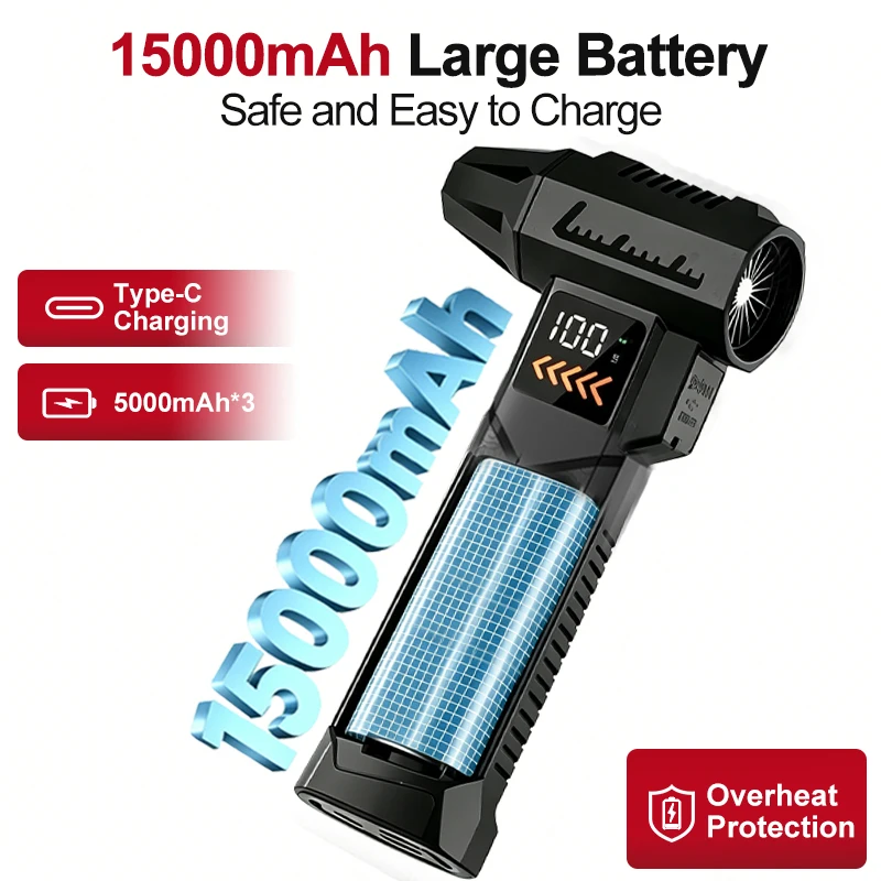 Super Powerful 2800000RPM Elec - огляд і ціна Dryer Car Blower