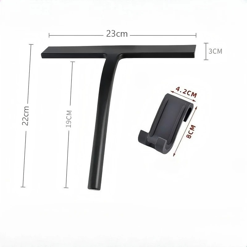 Matte Black Silicone Squeegee  - огляд і ціна Glass Cleaner Streak