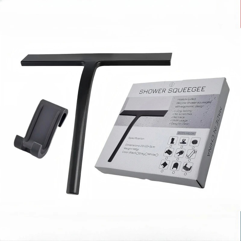 Matte Black Silicone Squeegee  - огляд і ціна Glass Cleaner Streak