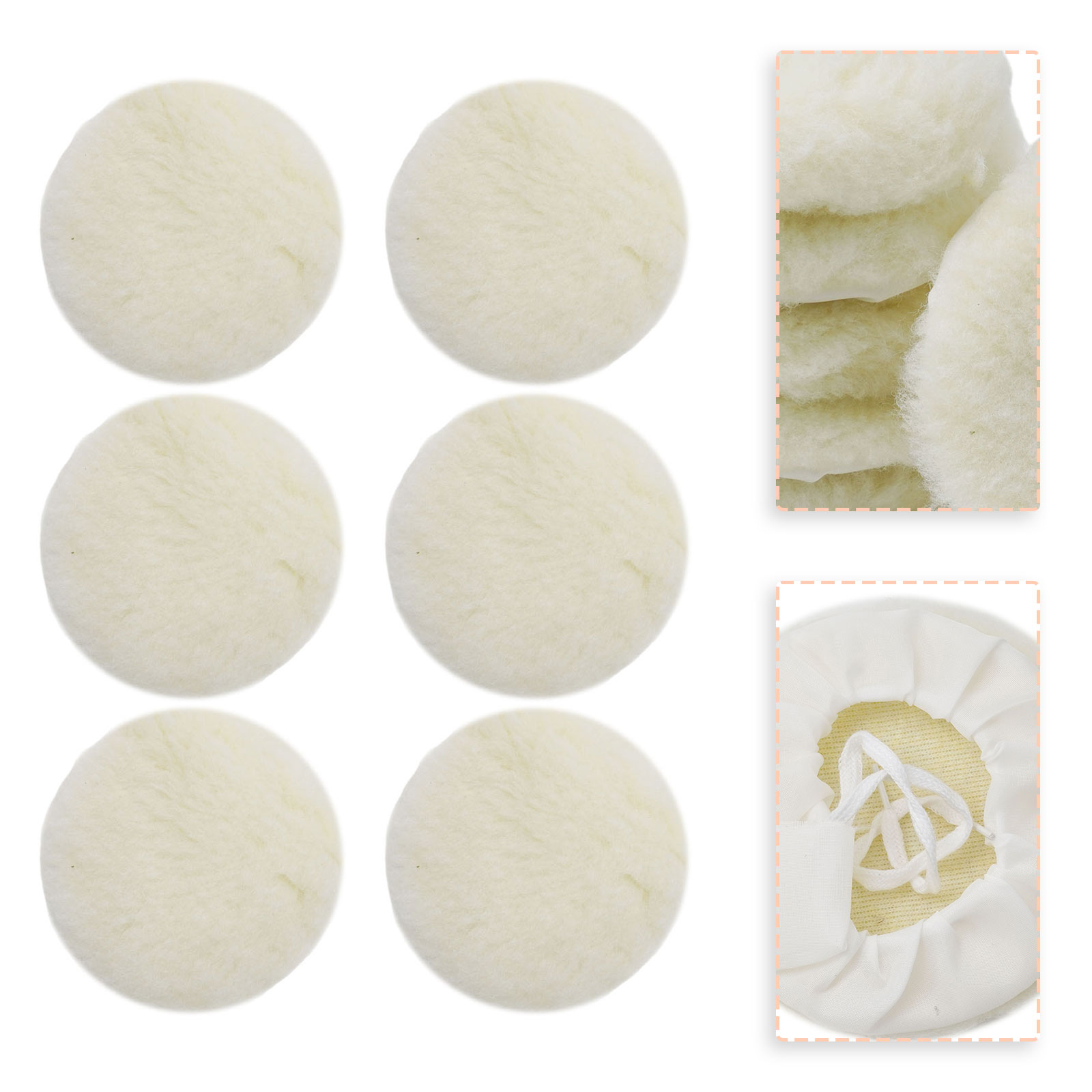Set Buffing Pads 125mm Buffer  - огляд і ціна Polish Pad Set Buffer