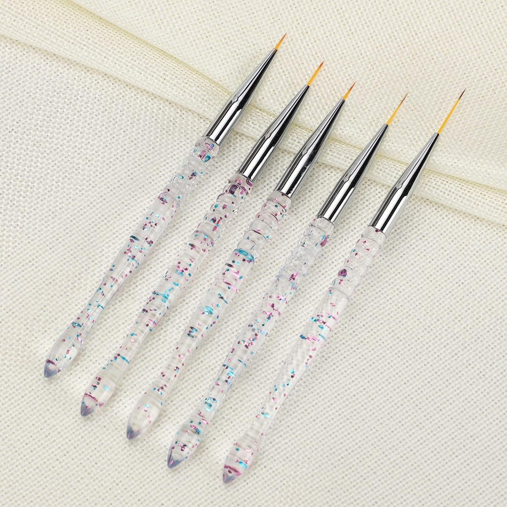 5 Pieces Professional Nail Art - огляд і ціна Detailing Brush Set