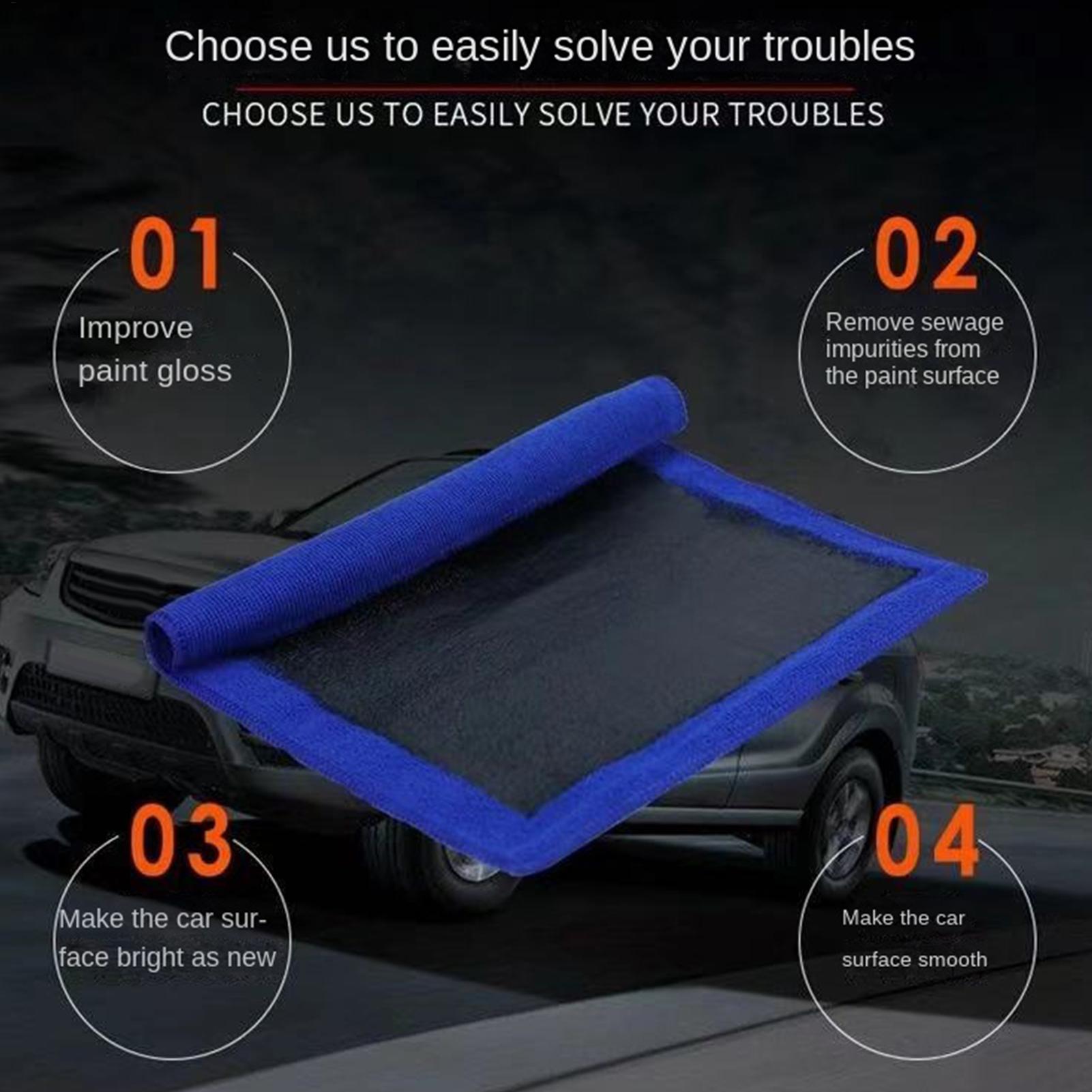 Clay Bar Towel for Car Detaili - огляд і ціна Microfiber Towel Detailing