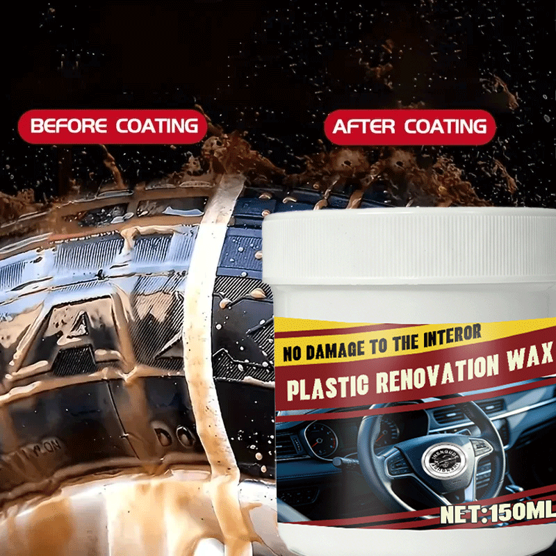 150G Plastic Renovation Wax Cr - огляд і ціна Trim Restorer Plastic